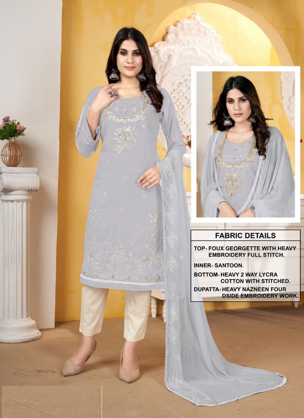 Aarsh 014 Exclusive Designer Wear Wholesale Readymade Georgette Suits